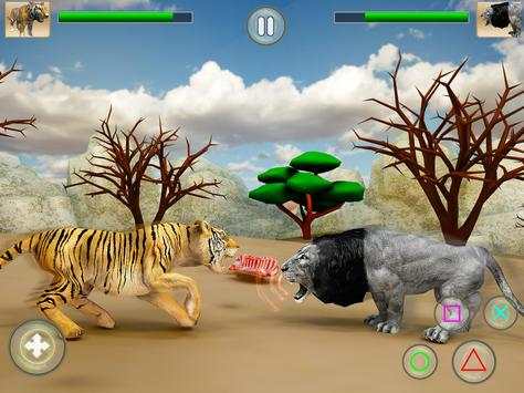 Wild Big Cats Fighting Challenge 2: Lion vs Tigers screenshot 6