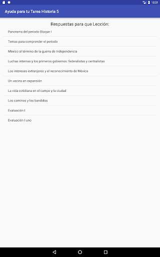 Ayuda para tu Tarea Historia 5 18 تصوير الشاشة