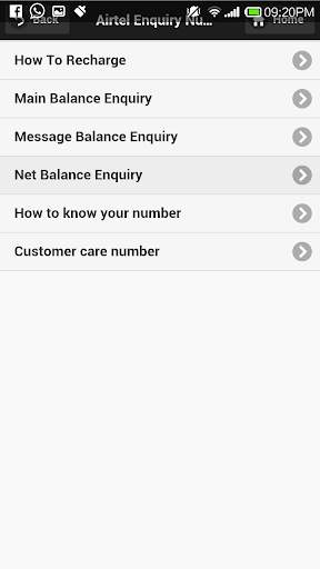 Sim Enquiry Numbers screenshot 2