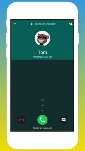 Call From Funny TOM'S cat - callprank and fakechat screenshot 4
