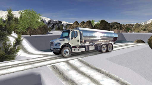 Offroad Oil Tanker Sim screenshot 2