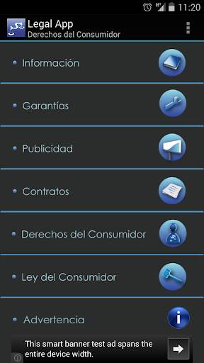 Legal App screenshot 1