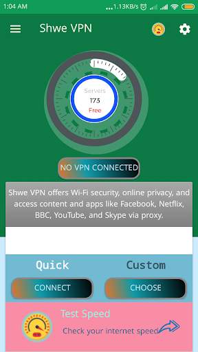 Shwe VPN screenshot 5