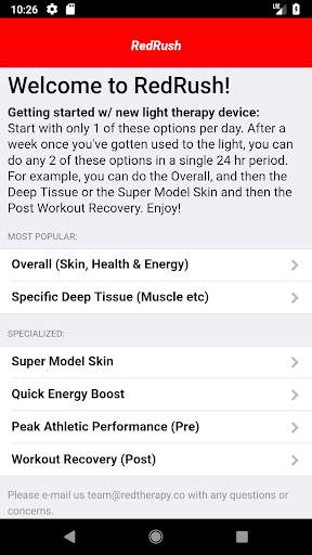 RedRush screenshot 1