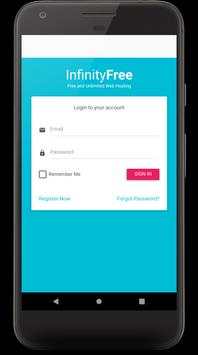 Infinity Free Hosting 1 تصوير الشاشة