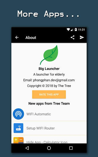 Big Launcher - Launcher For Old Age People 6 تصوير الشاشة