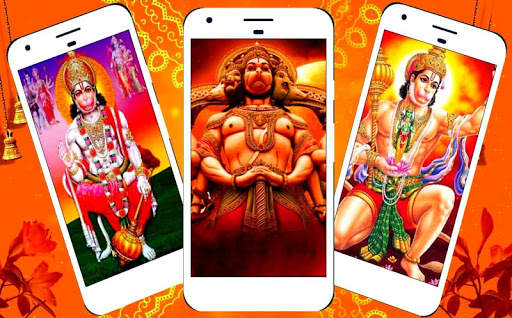 Hanuman Wallpaper HD & Hanuman Chalisa 🌺 screenshot 1