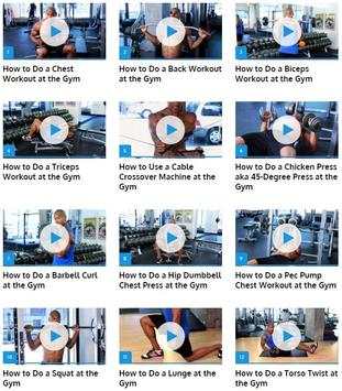 Gym Workout screenshot 1