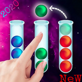 Bubble Sort Color Puzzle Game 3D icon