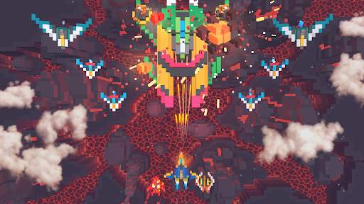 Sky Wings: Pixel Fighter 3D screenshot 6