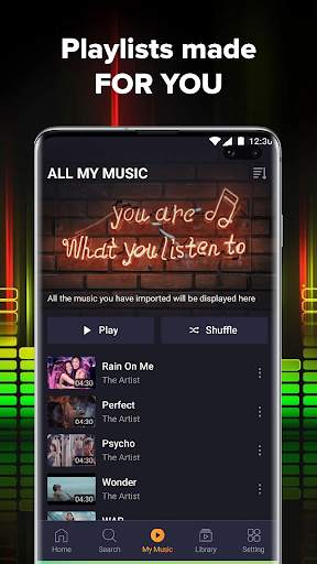 Music player: Video and Stream screenshot 5