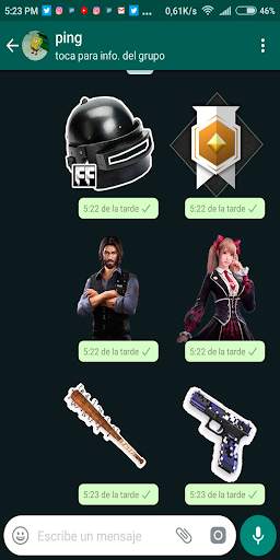 Stickers FF 2020 screenshot 4