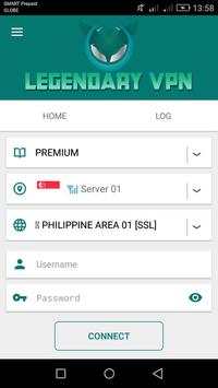 Legendary VPN screenshot 2