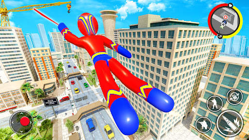 Stickman Rope Superhero Game screenshot 2