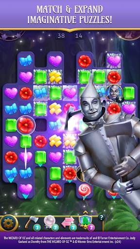The Wizard of Oz Magic Match 3 screenshot 1