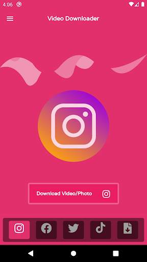Video & Photo Downloader for Instagram 2020 screenshot 1