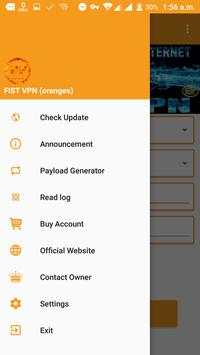 FistVPN-Lite (official)(oranges) screenshot 3