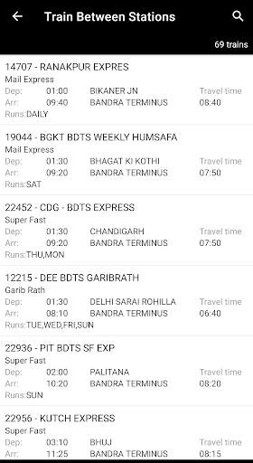 Indian Rail Enquiry (No Ads) screenshot 4