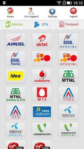 My Recharge With Live Supports screenshot 3