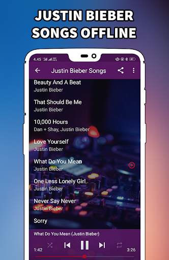 Justin Bieber Full Album Offline 2020 screenshot 4