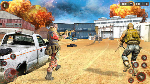 Squad Survival FPS Free Fire Commando Mission screenshot 2
