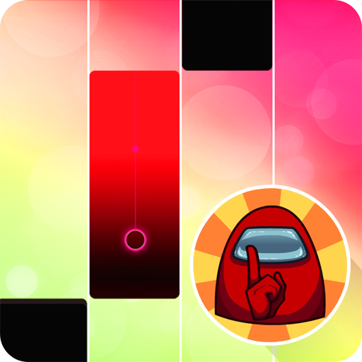 ikon Among Us imposter Piano Tiles Music
