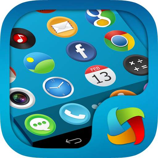 Button Mega Launcher Theme 1.3