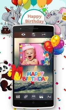 Birthday Photo Maker screenshot 2