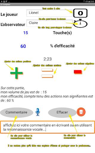 Compteur Actions screenshot 1