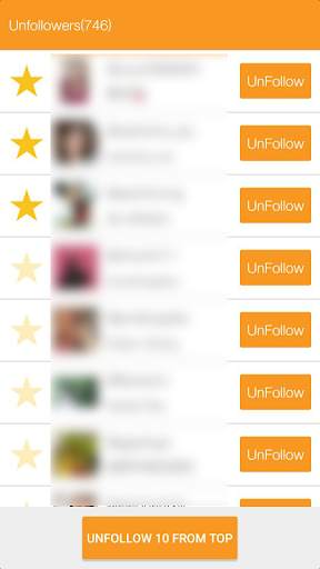 Unfollow Users screenshot 2
