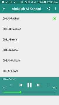 Abdullah Al Kandari Quran mp3 screenshot 2