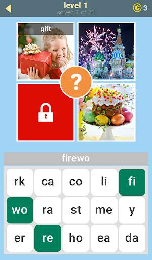 3 Pics 1 Key Word screenshot 4