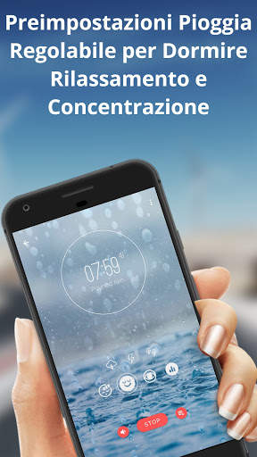 Suoni piovosi per dormire screenshot 3