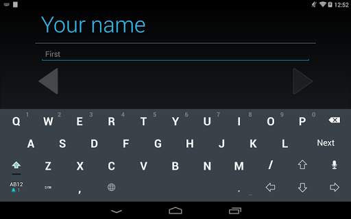 Dark keyboard image screenshot 3