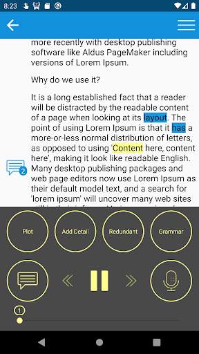 Edit Out Loud screenshot 2