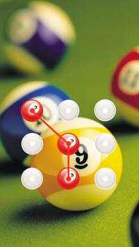 Green Applock Theme Billiards screenshot 6