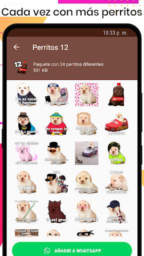 Stickers del Perrito Triste para WhatsApp 🐶 screenshot 8