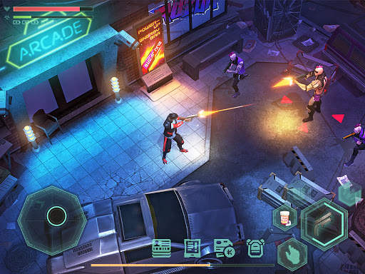 Cyberika:액션 어드벤쳐 Cyberpunk RPG screenshot 9