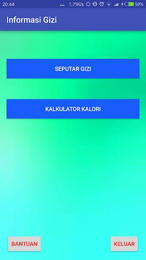 Informasi Gizi screenshot 2