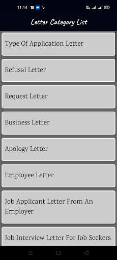 Letter & Application Writing - In One Application 5 تصوير الشاشة