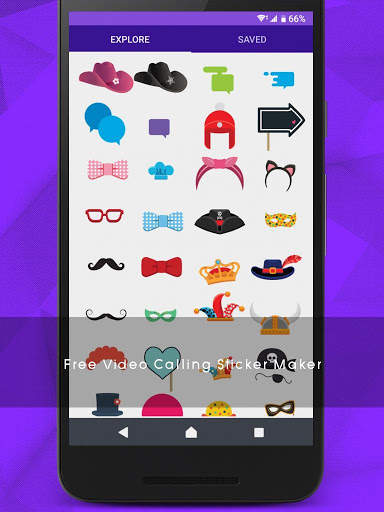 Free Video Calling & Chat 2020 Sticker Maker screenshot 1