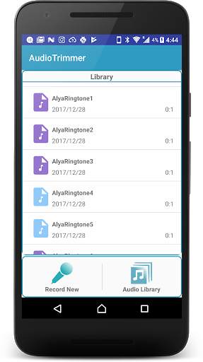 AudioTrimmer - AudioCutter - Personalize RingTone screenshot 1