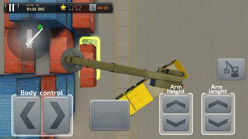 Crane Simulator 3D Parking Games 2017 screenshot 3