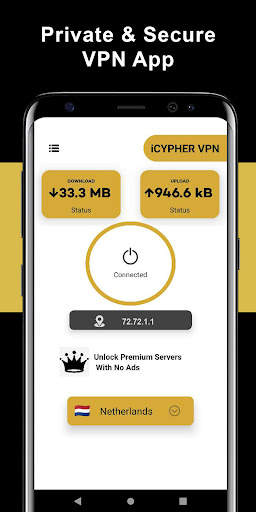 iCYPHER VPN - Ultra Fast VPN screenshot 1