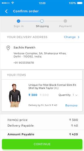 Mobimall - Template screenshot 4