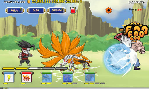 tap tap ninja jutsu screenshot 1