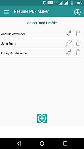Resume PDF Maker / CV Builder screenshot 3