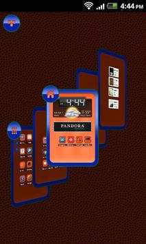 TSF Shell Theme Orange Blue HD screenshot 6