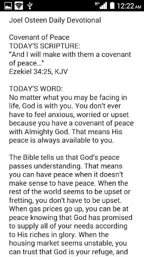 Joel Osteen Daily Devotionals स्क्रीनशॉट 3