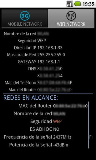 My Network Info screenshot 2